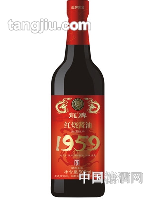 龙牌红烧酱油1959-500ml