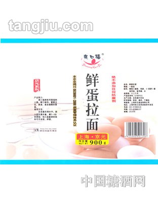 京元爽口福鲜蛋拉面900g