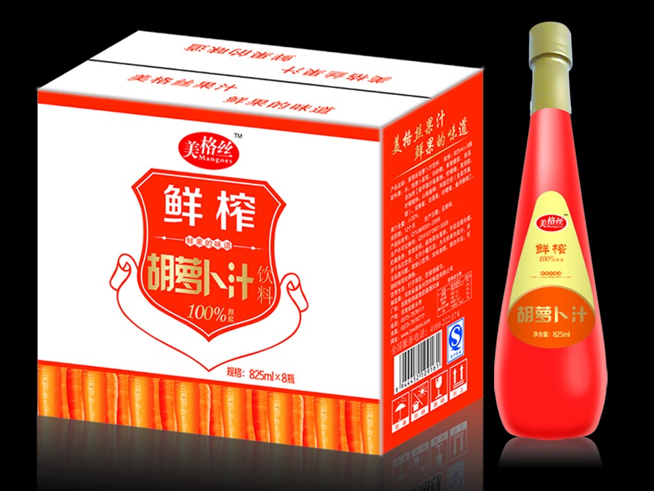 美格丝825ml胡萝卜汁
