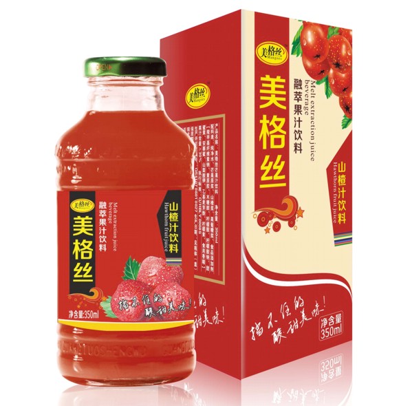 美格丝350ml山楂汁