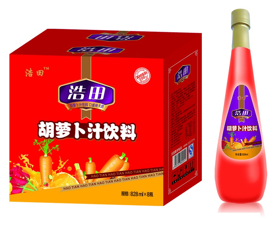 浩田828ml胡萝卜汁