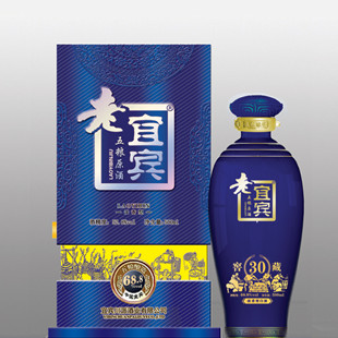老宜宾原酒 30年珍藏 宝石蓝