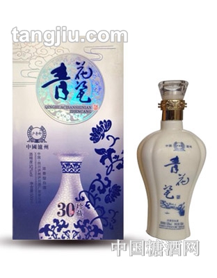中国泸州蓝花瓶