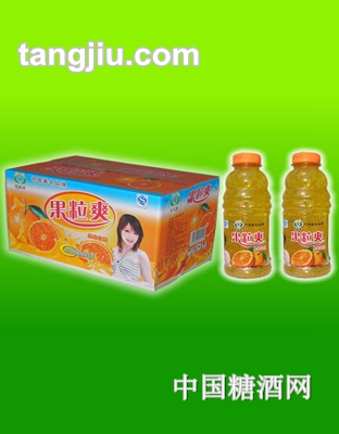 甘乐美果粒爽600ml