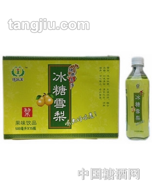 甘乐美冰糖雪梨500ml