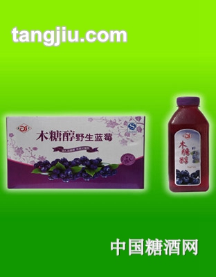 森宇木糖醇蓝莓汁