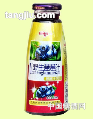 野生蓝莓汁280ml