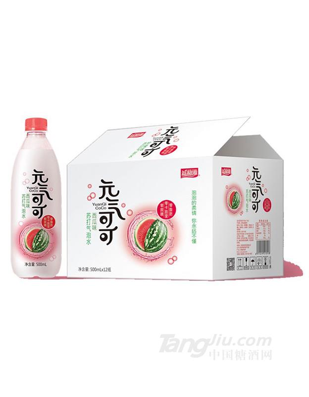 元气可可 气泡苏打水（西瓜味）480ml