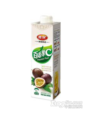壹家百香果C果汁饮料1L