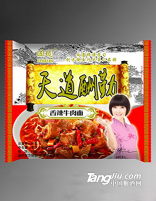 豫元天道酬勤香辣味泡面95g