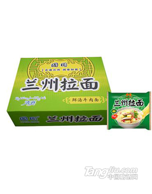 国圆兰州拉面鲜汤牛肉味（清真）102g