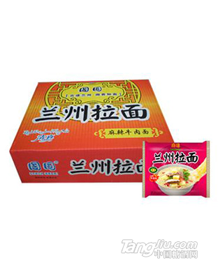 国圆兰州拉面麻辣牛肉味(清真)102g