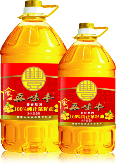 五味丰纯正菜籽油5L*4