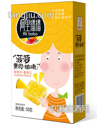菠萝果肉50g-郑风枣业