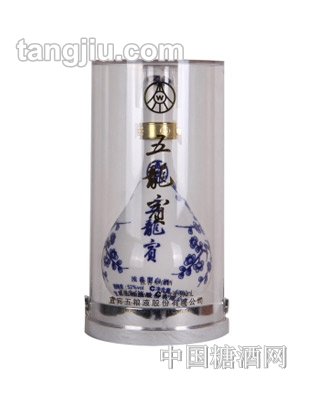五龙宾青花52度500ml