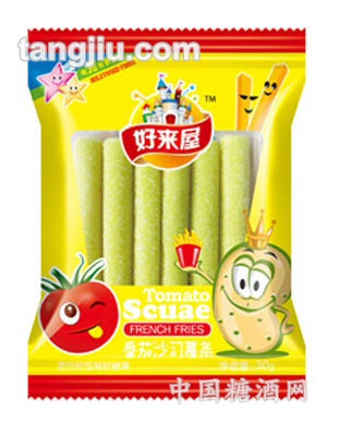 蕃茄沙司薯条橡皮糖