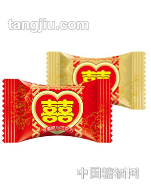金喜雀双喜脆心巧克力