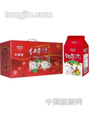 昊莱福-木糖醇红枣汁488ml