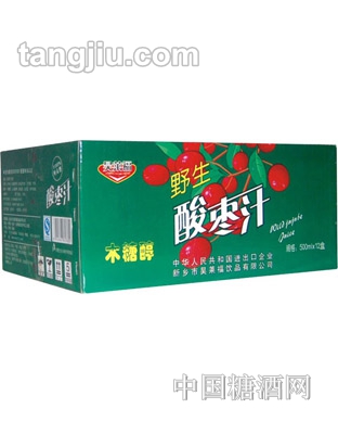 木糖醇野生酸枣汁-500ml
