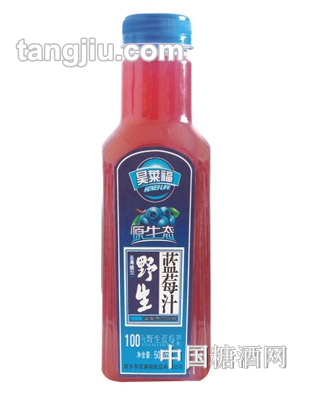 昊莱福野生蓝莓汁500ml