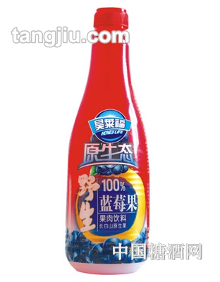 昊莱福原生态野生蓝莓汁1250ml