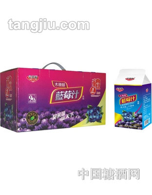 昊莱福-木糖醇蓝莓汁488ml