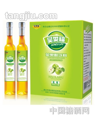 昊莱福苹果醋无肩375ml