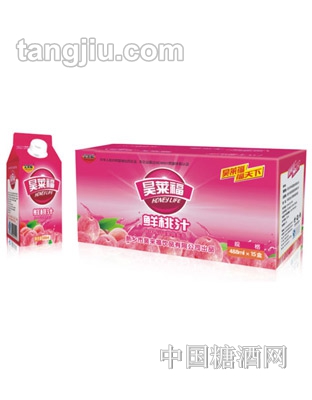 昊莱福鲜桃汁488ml