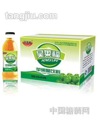 昊莱福苹果醋饮料420ml