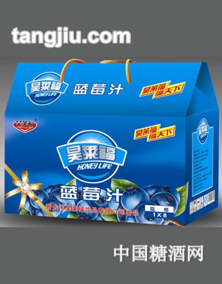 礼盒装蓝莓汁310ml