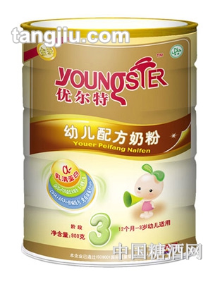 优尔特金装幼儿配方奶粉900g