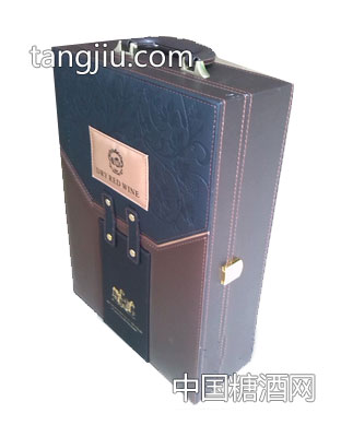 葡萄酒双支皮盒