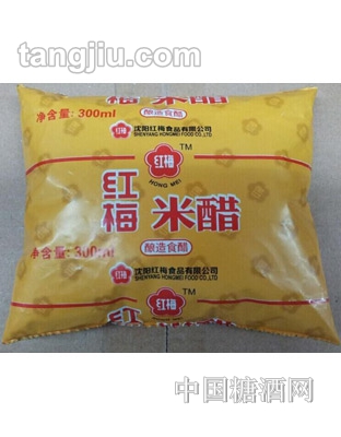 红梅米醋300ml