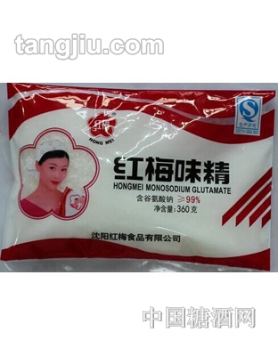 红梅横袋味精360g