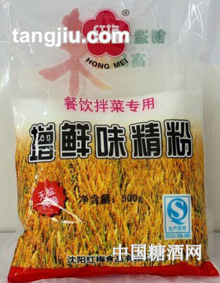 红梅增鲜味精粉500g
