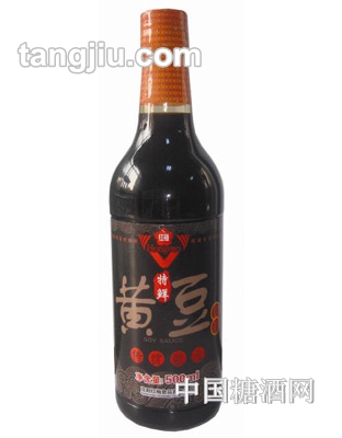 红梅黄豆酱油500ml