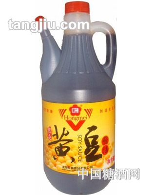红梅黄豆酱油800ml