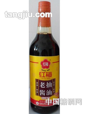 红梅老抽酱油500ml