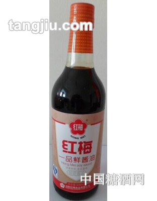 红梅一品鲜酱油500ml