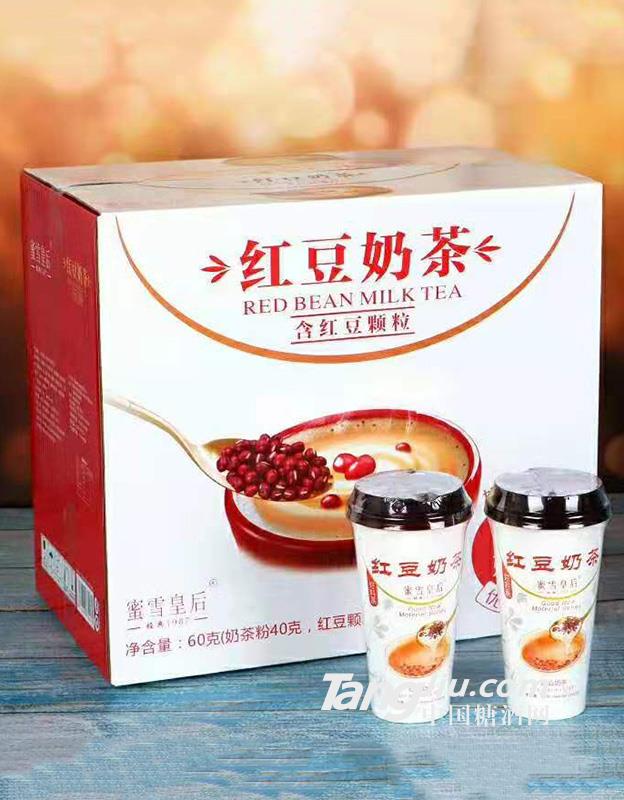 蜜雪皇后-红豆(高杯)奶茶30杯-箱
