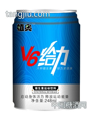 V6给力维生素功能饮料248ml