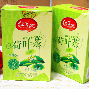 通过有机认证生产厂 西昌红荞地 大凉山特色 荷叶茶80g