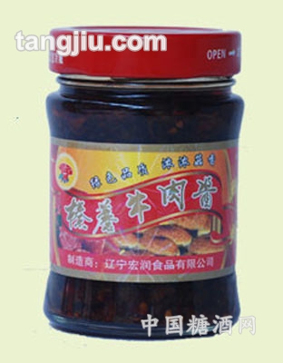 鲜辣榛蘑牛肉酱
