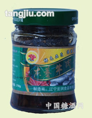 风味灰蘑牛肉酱
