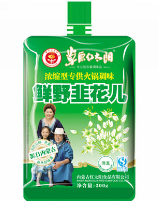 鲜野韭菜花.