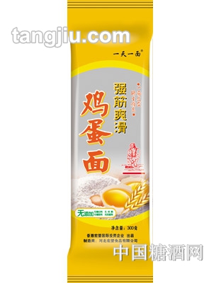 一天一面鸡蛋面300g