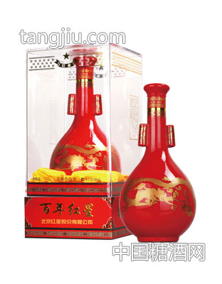 52度百年红星酒（水晶盒）500ml