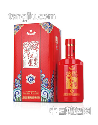 46度红星二锅头酒（清香典范6）500ml