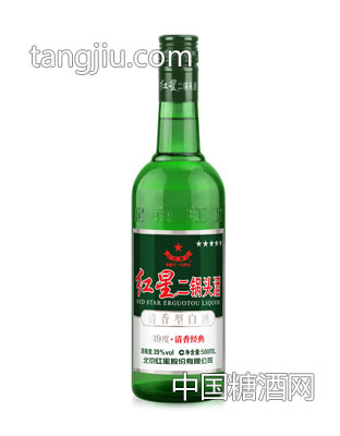 39度红星二锅头酒 500ml