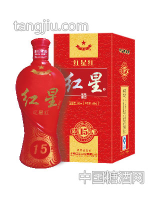 50度红星牌红星酒（红星红）500ml